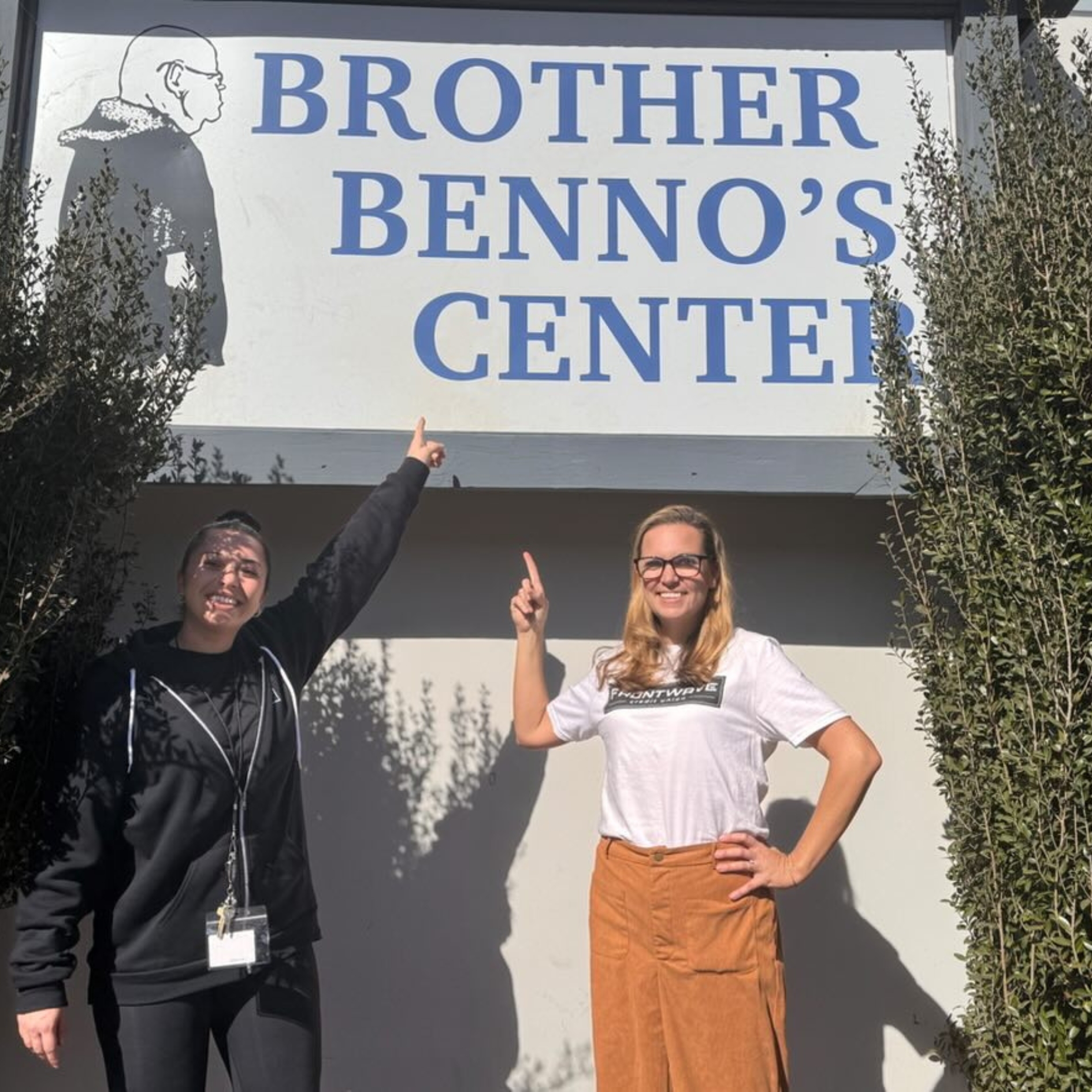 Brother Bennos Donations Drives with Frontwave